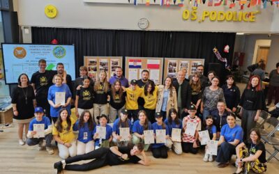 Erasmus+ – emotivan oproštaj od prijatelja iz Rudne Wielke
