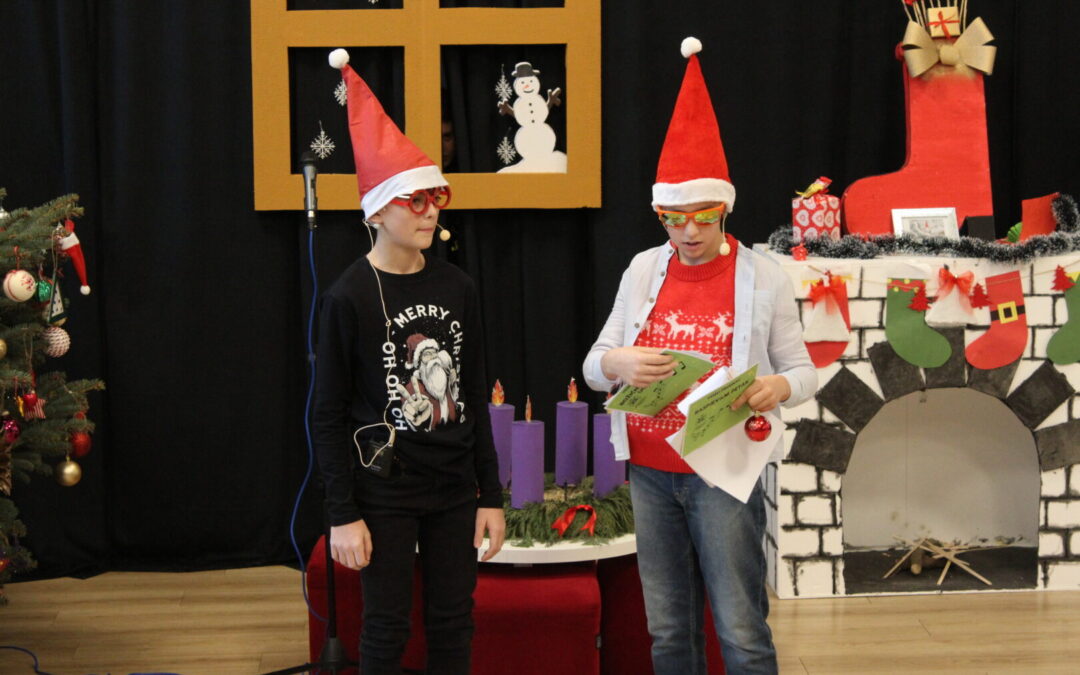 Vesela božićna priredba u našoj školi