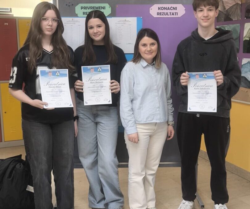 Županijsko natjecanje iz engleskog jezika