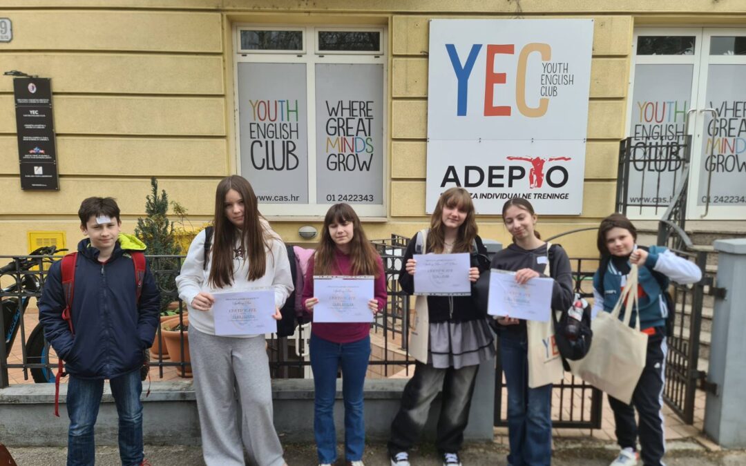 Učenici naše škole pobjednici na Spelling bee natjecanju