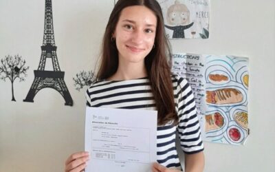 Veliki uspjeh naše učenice na međunarodnom ispitu iz francuskog jezika!