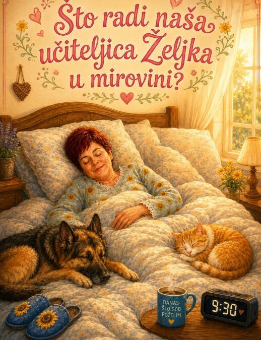 Što radi naša učiteljica Željka u mirovini?